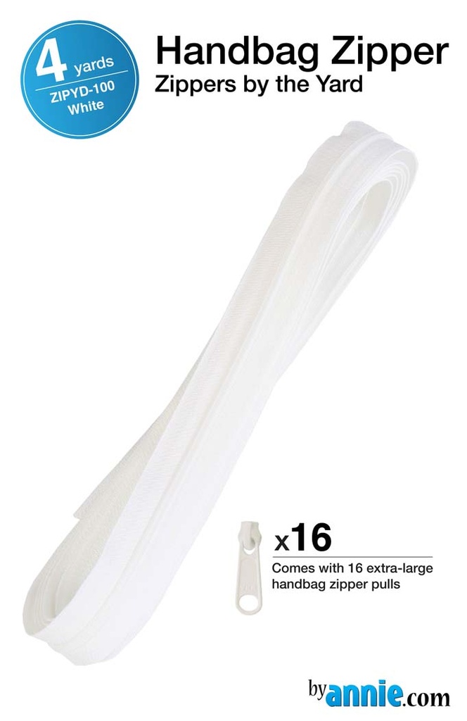 4YD Zippers by the Yard